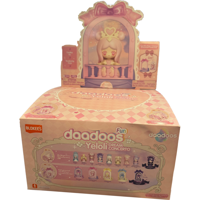 Yeloli Dadoos - Fun Collection - Dream Concerto Blokees Figures - 12 In 1 Blind Box Display
