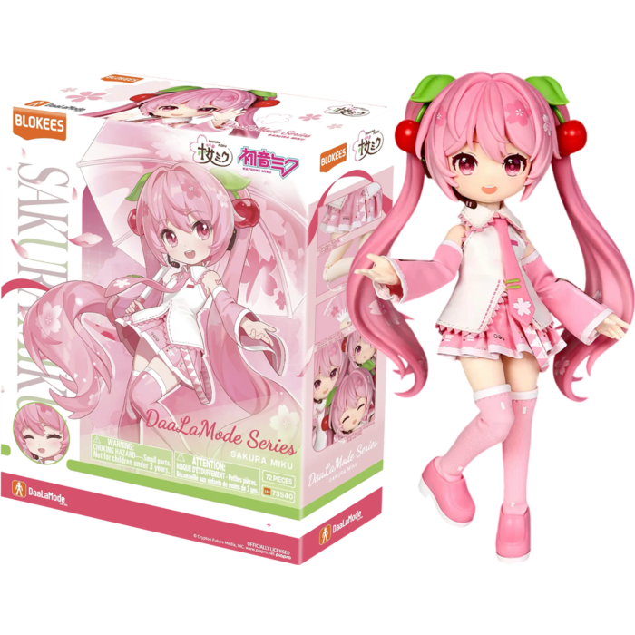 Blokees Figures - HATSUNE MIKU DaaLaMode Series - Sakura Miku