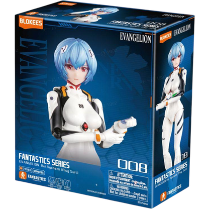 Blokees Model Kit - Evangelion Fantastics Series - Rei Ayanami (Plug Suit)