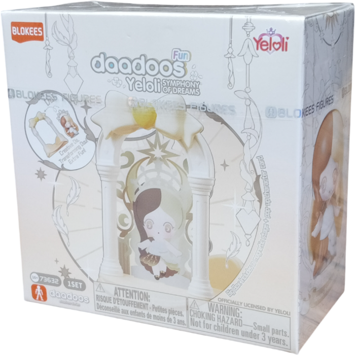 Yeloli Dadoos – Fun Series Ii - Symphony Of Dreams Blokees Figures - 12 In 1 Blind Box Display