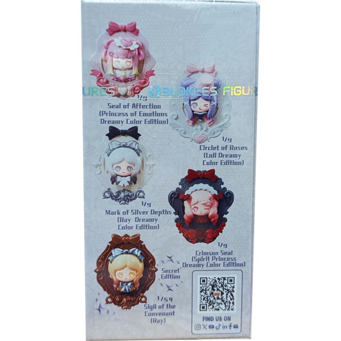 Yeloli Daadoos - Mate Series Ii - Seal Of Heartfelt Vows Blokees Figures - 9 In 1 Blind Box