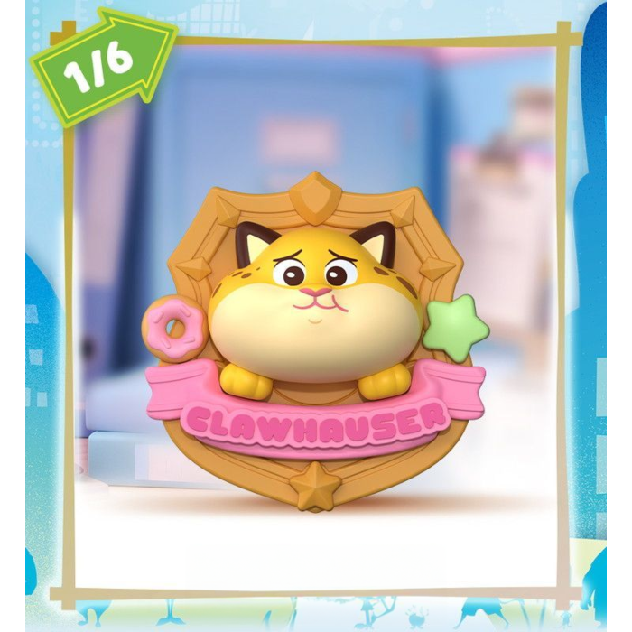 Zootopia - Mate01 Buddy Emblem, 6 in 1 Display Blind Box