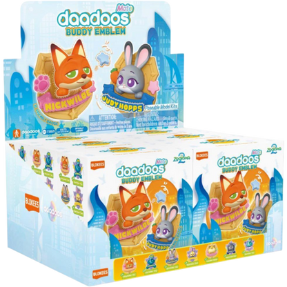 Zootopia - Mate01 Buddy Emblem, 6 in 1 Display Blind Box Display