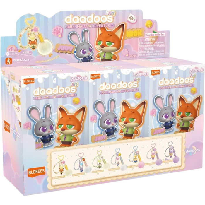 Zootopia - Art 01 - Marshmallow Adventures, 6 In 1 Blind Box Display