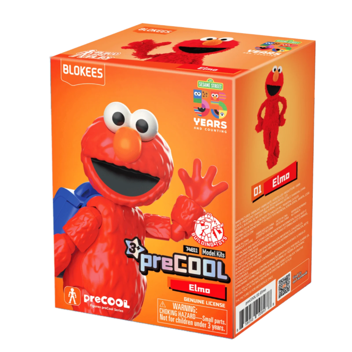 Blokees Figures - Sesame Street Friends Al01 - Elmo