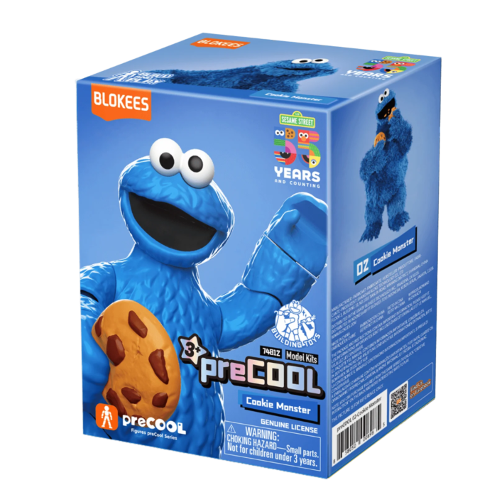 Blokees Figures - Sesame Street Friends Al01 - Cookie Monster