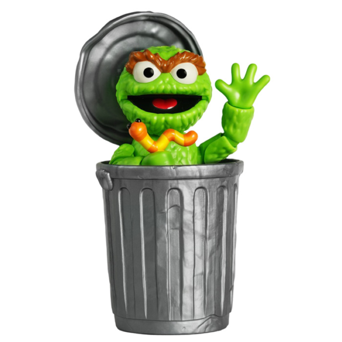 Blokees Figures - Sesame Street Friends Al02 - Oscar