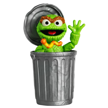 Blokees Figures - Sesame Street Friends Al02 - Oscar