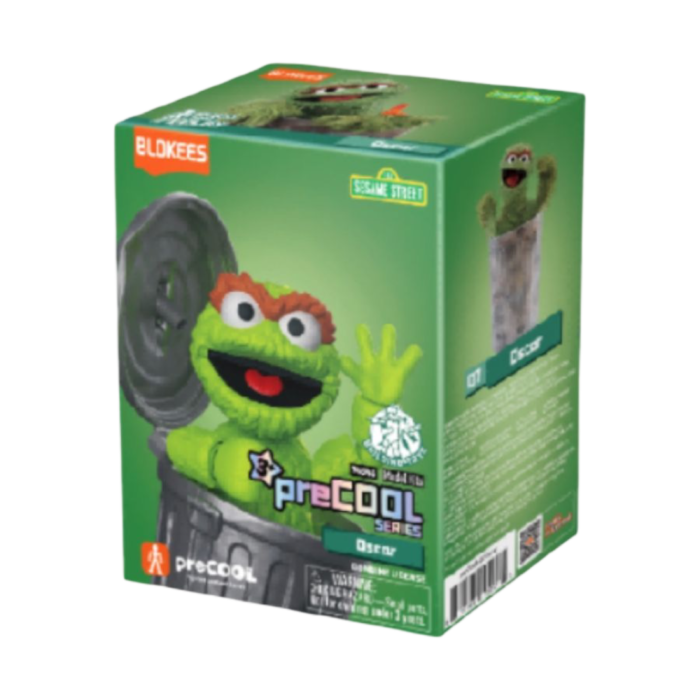 Blokees Figures - Sesame Street Friends Al02 - Oscar
