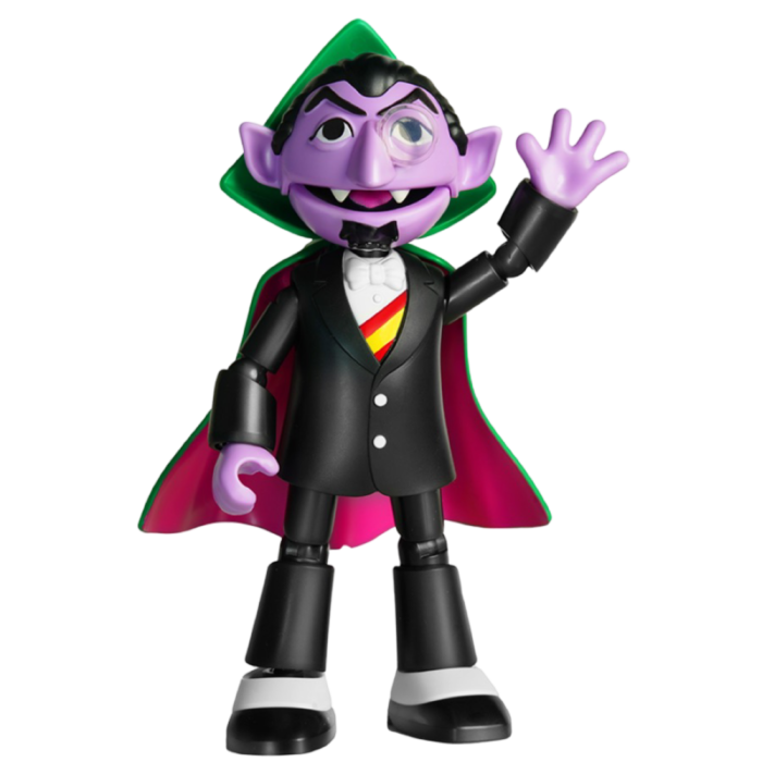Blokees Figures - Sesame Street Friends Al02 - Count Von Count