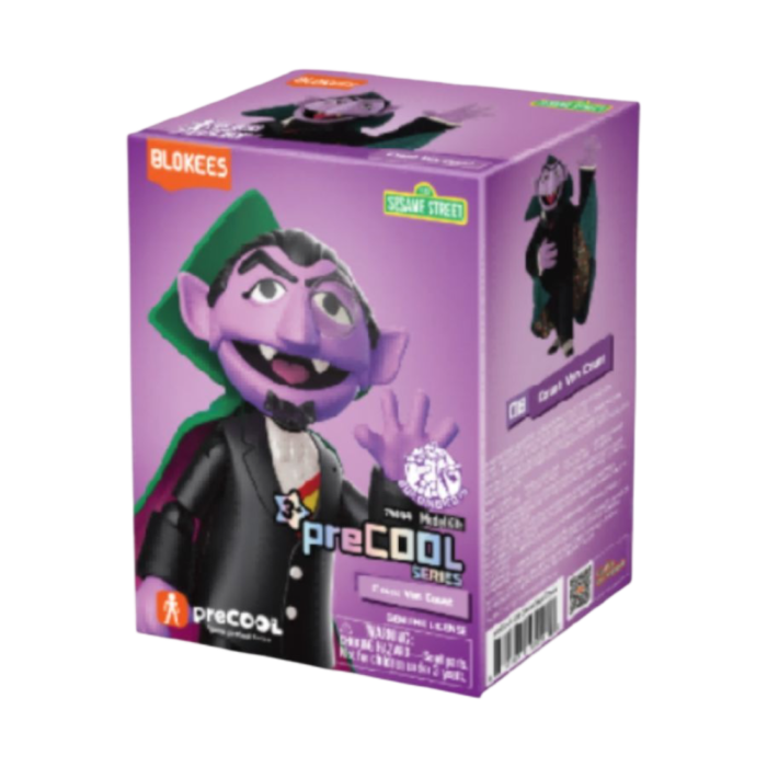 Blokees Figures - Sesame Street Friends Al02 - Count Von Count