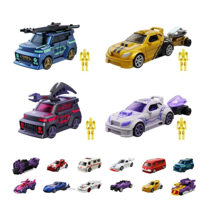 Transformers C04 - Heart Of The Ark - Blokees Wheels Blind Box Display