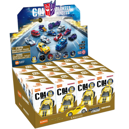 Transformers C04 - Heart Of The Ark - Blokees Wheels Blind Box Display