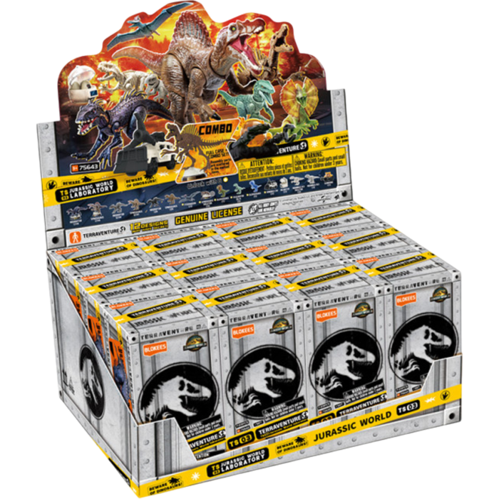 Figures PDQ - 12 in 1 - Jurassic World - Terraventure TS03