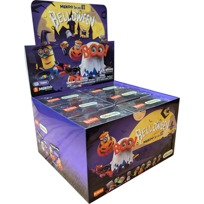 Blokees Figures - Minions Mokoo Series - 03 Belloween - 6 In 1 Blind Box Display