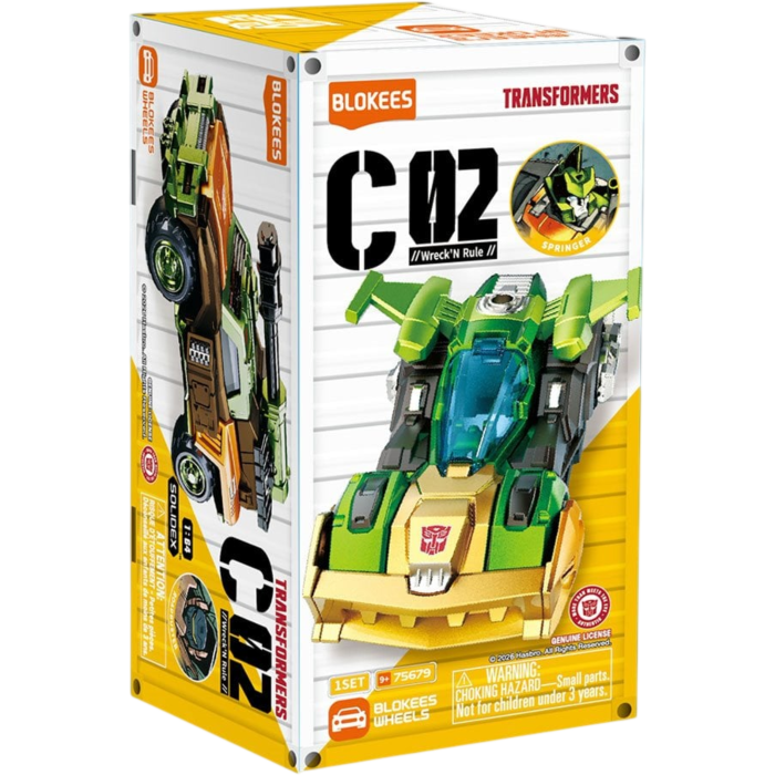 Blokees Wheels PDQ - Transformers C02 Blind Box