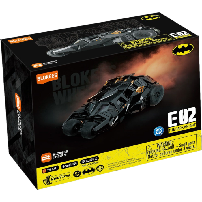Batman E02 Blokees Wheels Blind Box Display