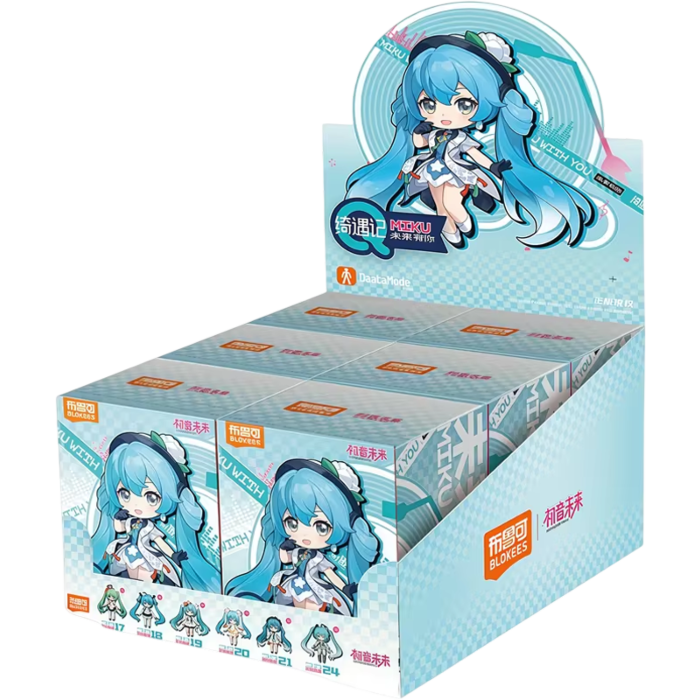 Blokees - Hatsune Miku - DaaLaMode Q Series - Box of 6
