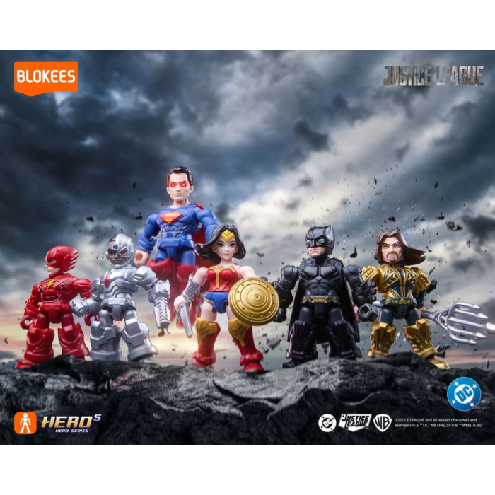 DC Defender Version 02 Justice League Figure Blind Box Dispaly - 12 in 1