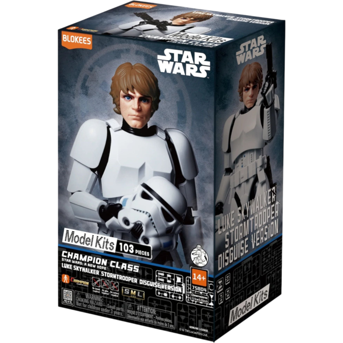 Blokees Figures - Star Wars - Luke Skywalker Stormtrooper