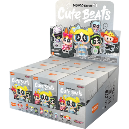 Blokees - The Powerpuff Girls - Mokoo series 01 - Cute Beats Display