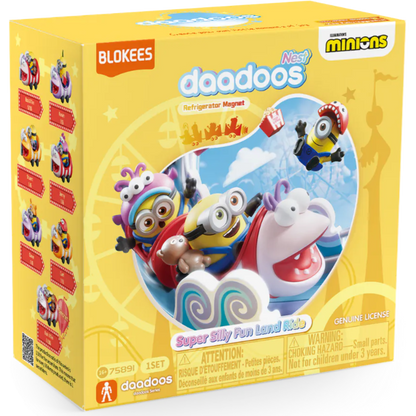 Minions - Daadoos - Nest Series 01 The Roller - Dorable Coaster - 6 In 1 Blind Box Display