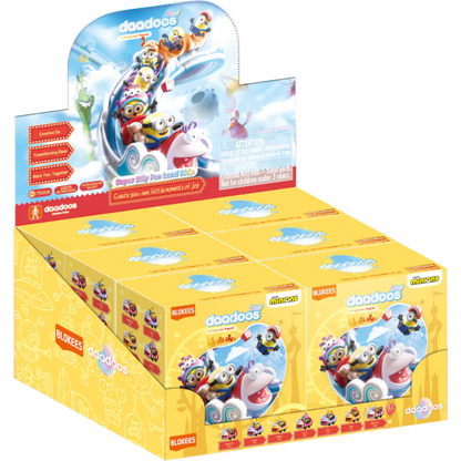 Minions - Daadoos - Nest Series 01 The Roller - Dorable Coaster - 6 In 1 Blind Box Display