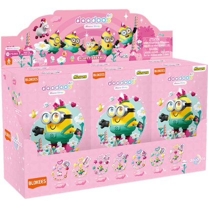 Minions - Daadoos - Art Series 01 Fluffy Dream - 6 In 1 Blind Box Display