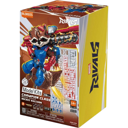 Blokees Figures -Marvel Rivals - Champion class- Rocket raccoon