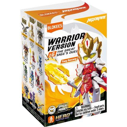 Blokees Figures - Herospire 85041 - Warrior Version 06 - The Great Sage's Duel Blind Box Display