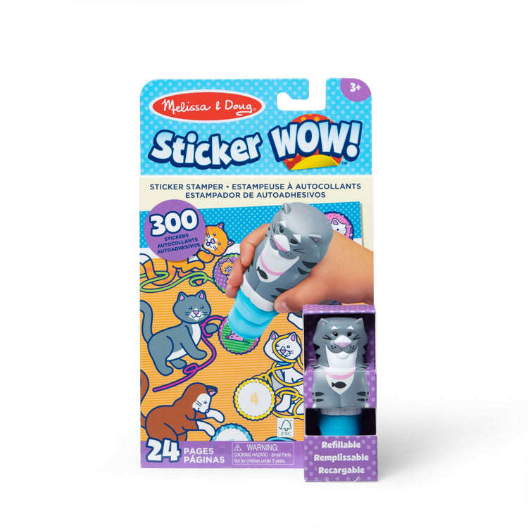 Melissa & Doug - Sticker WOW! Activity Pad Set - Ice Cream - Good Games