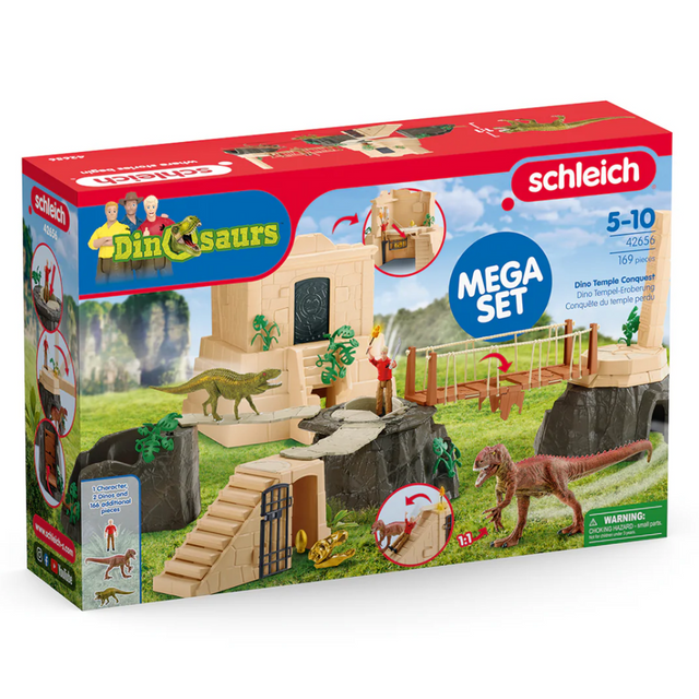 Schleich - Dino Temple Conquest Mega Set - Good Games