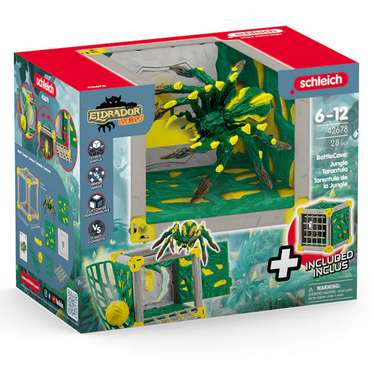 Schleich - Battlecave Jungle Tarantula - Good Games