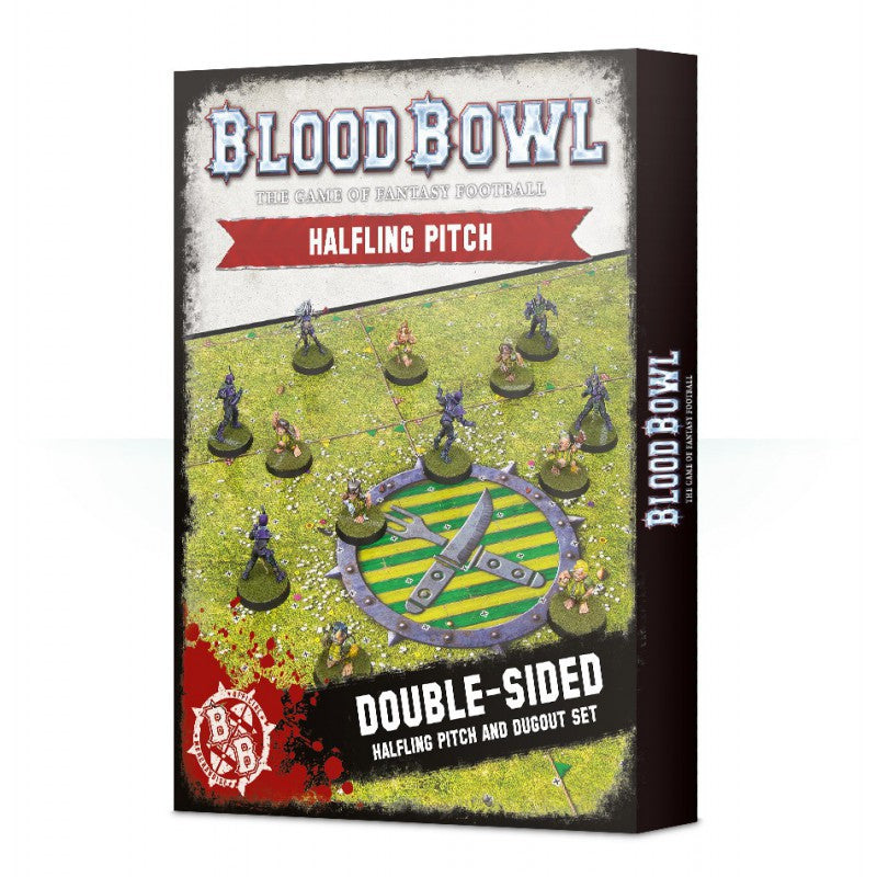 Blood Bowl - Blood Bowl:Halfling Team Pitch & Dugouts - Good Games