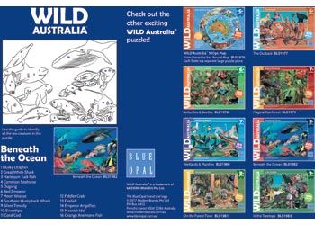 Blue Opal - Wild Aust Beneath the Oceans 200 Pieces