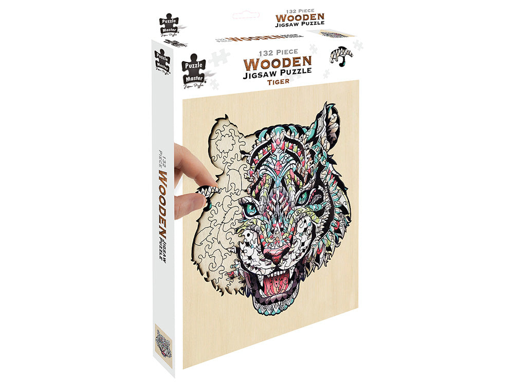 Tiger Wooden 132 Piece Jigsaw
