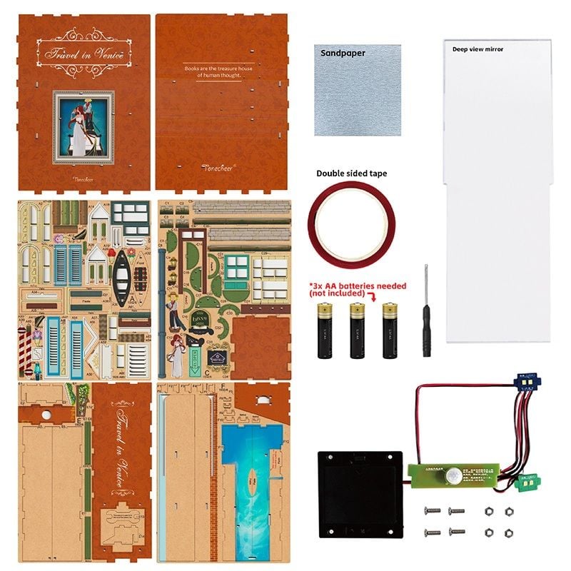 DIY Book Nook Travel in Venice - Good Games