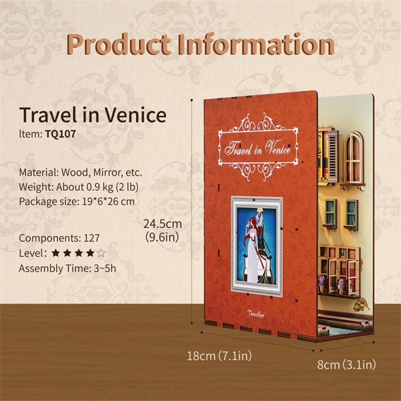 DIY Book Nook Travel in Venice - Good Games