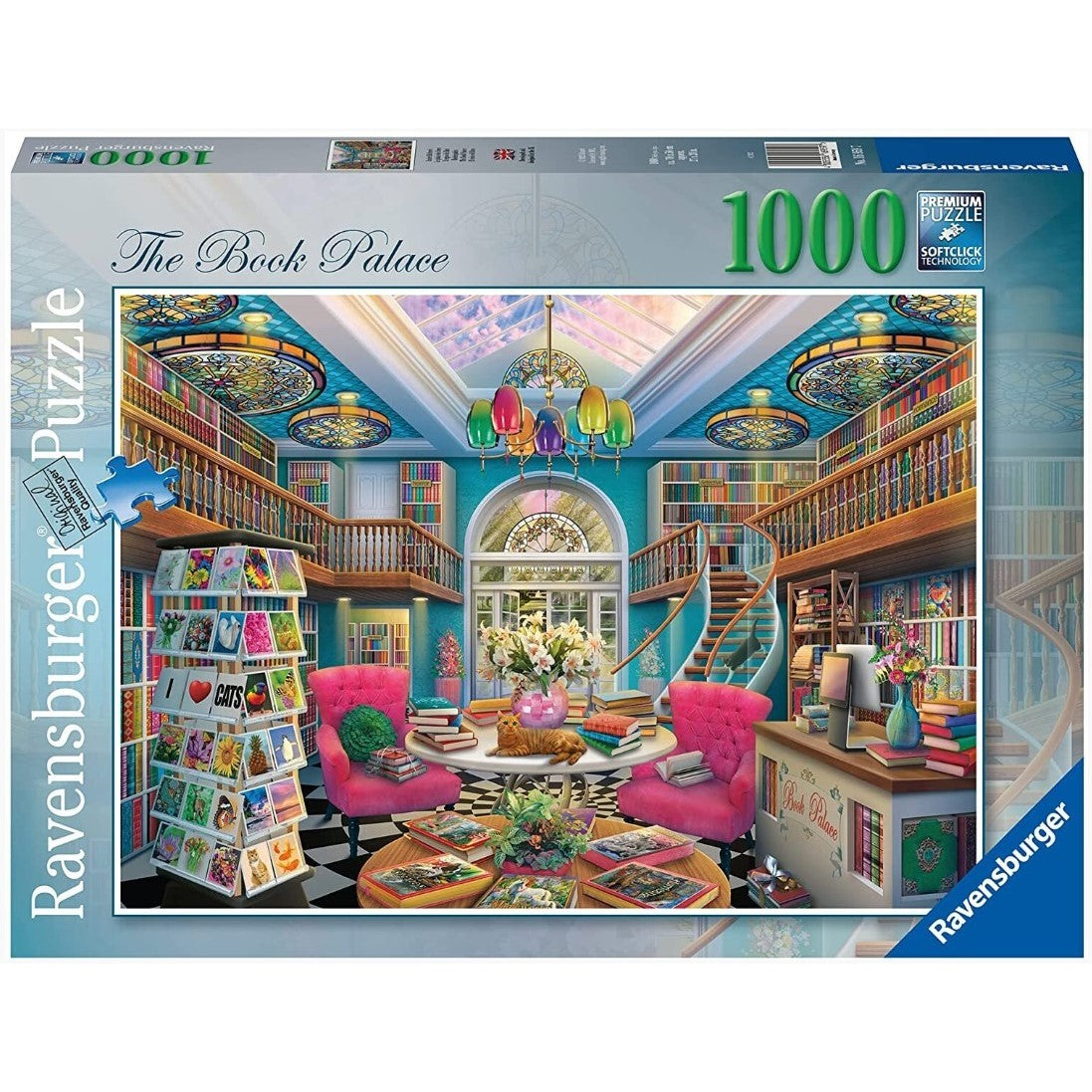 Ravensburger - The Book Palace - 1000 Piece Jigsaw - Good Games