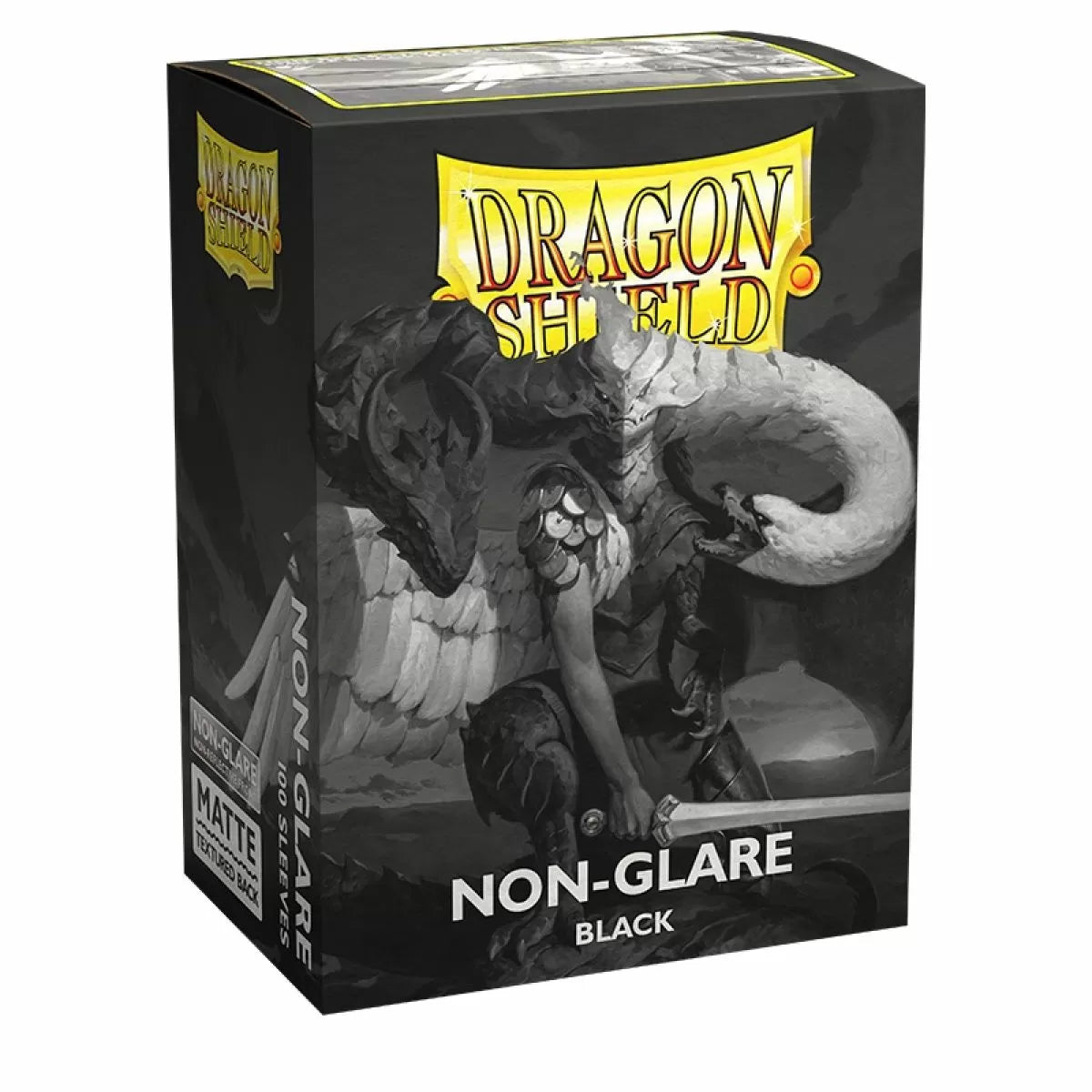 【3個セット】DRAGON SHIELD NON-GLARE BLACK Dragon Shield - Non Glare - Black Matte - Standard (100