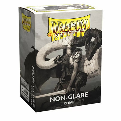 Dragon Shield - Dragon Shield- Non Glare - Clear Matte - Standard Sleeves (100) - Good Games
