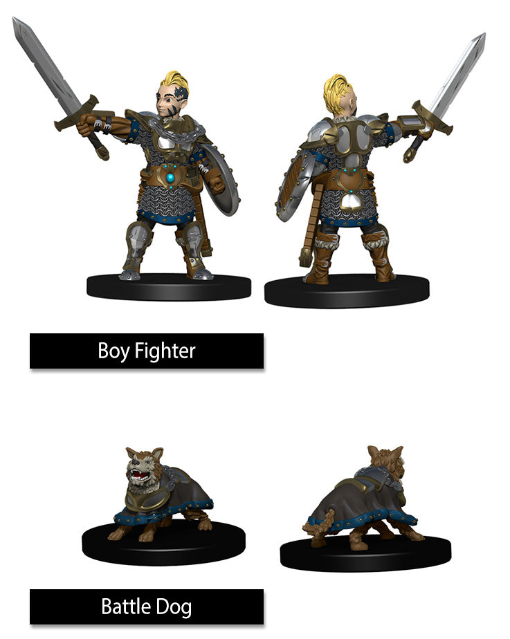 Wizkids Boy Fighter & Battle Dog - Good Games