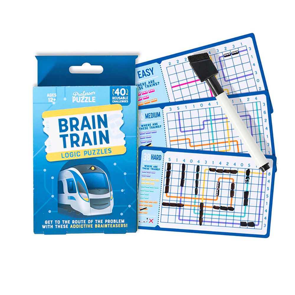 Brain Train Logic Puzzles - Good Games