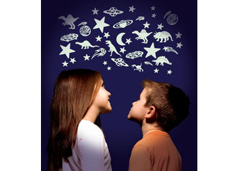Brainstorm Toys - Cosmic Glow Moon & Stars