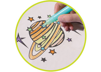 Brainstorm Toys - Glow-in-the-Dark Colour Three Pens