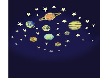 Brainstorm Toys - Glow Stars and Planets