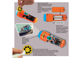 Brainstorm Toys - Tractor & Truck Torch & Projector