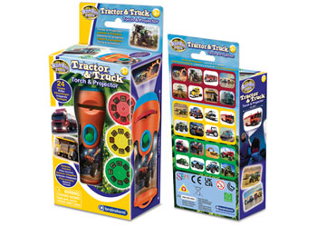 Brainstorm Toys - Tractor & Truck Torch & Projector