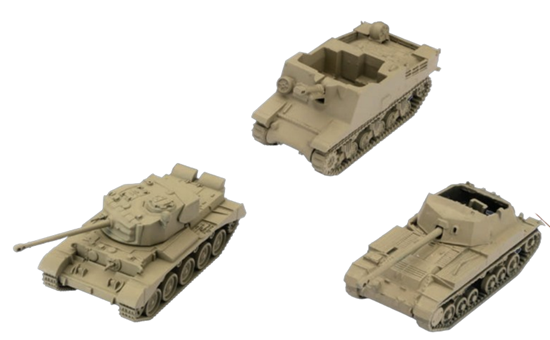 World of Tanks Miniatures Game U.K. Tank Platoon 3 - Good Games