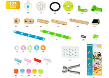 BRIO Builder - Light Set 123 Pieces